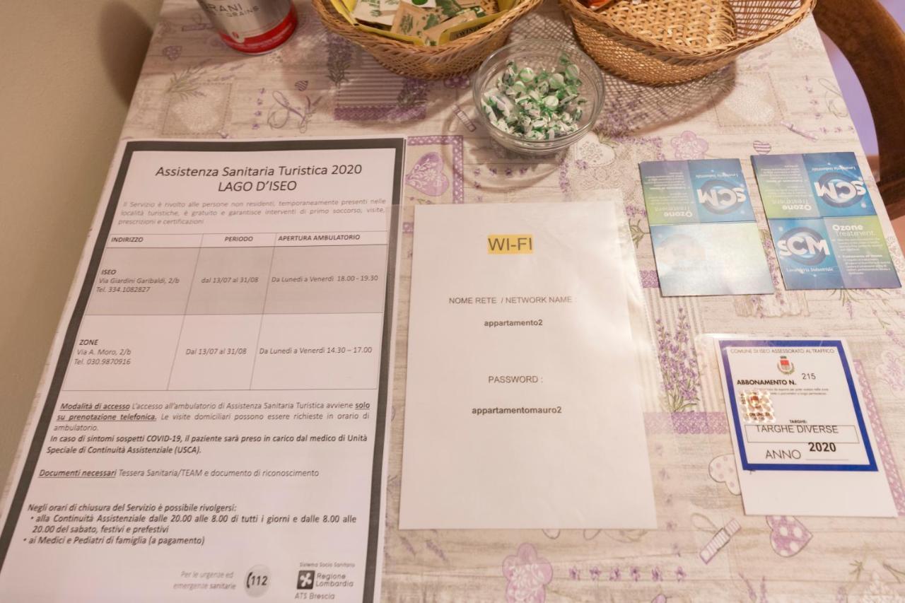 Appartamento Mauro 2 Iseo Eksteriør billede